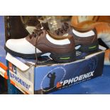 PAIR OF VARIDEX GOLF SHOES - SIZE 7