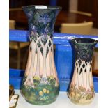 2 MOORCROFT POTTERY VASES