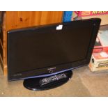SAMSUNG 26" LCD TV WITH REMOTE