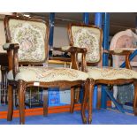 PAIR OF MAHOGANY OCCASIONAL CHAIRS