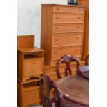 5 PIECE TEAK BEDROOM SET