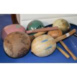 6 NOVELTY HAND MADE MARACAS