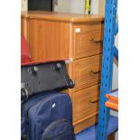 PAIR OF MODERN 3 DRAWER BEDSIDE CHESTS