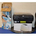 EP GALLERY TRAY, TOASTER IN BOX, PORTABLE STOVE & HANDY VACUUM