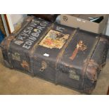 VINTAGE TRAVEL TRUNK