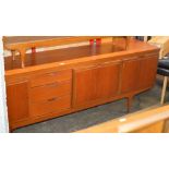 MID CENTURY TEAK SIDEBOARD