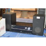 MODERN SONY TWIN SPEAKER STEREO SYSTEM