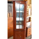 REPRODUCTION CORNER DISPLAY CABINET