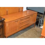 MID CENTURY TEAK SIDEBOARD