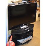 LG 42" LCD TV WITH REMOTE, STAND, DVD PLAYER ETC