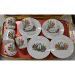 10 PIECES OF COMMEMORATIVE WORLD WAR 1 TEA WARE, GROSVENOR ETC