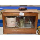 MAHOGANY CASED BAROGRAPH