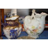 DOULTON EWER & NAUTILUS SHELL STYLE EWER