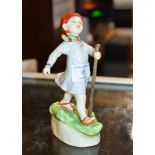 6½" ROYAL WORCESTER FIGURE ORNAMENT