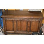 OAK BLANKET BOX