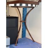 WROUGHT IRON OCCASIONAL TABLE