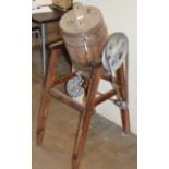 BUTTER CHURN ON STAND