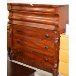 VICTORIAN MAHOGANY OG CHEST