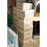 15 BOXES OF BLUE MARAZZI TILES