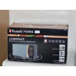 RUSSELL HOBBS MICROWAVE IN BOX, AS NEW