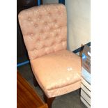 PADDED BEDROOM CHAIR