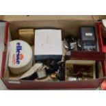 BOX WITH ASSORTED WRIST WATCHES