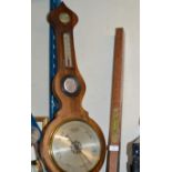 OLD SPIRIT LEVEL & COMBINATION BAROMETER