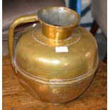 DECORATIVE BRASS JUG