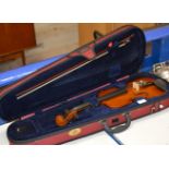 VIOLIN WITH BOW & CASE