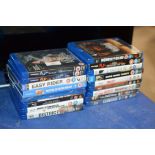 17 VARIOUS BLU RAY FILMS, SOME SEALED