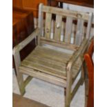 WOODEN GARDEN SEAT