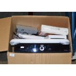 BOX WITH DIGI BOX, NINTENDO Wii ETC
