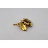 Spilla in oro - A gold brooch