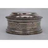 Tabacchiera in argento - A silver snuff box