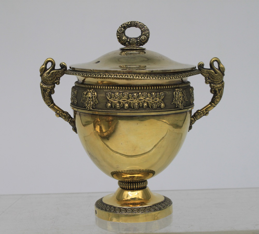 Servizio da the e caffè in argento dorato - A gilt silver tea and coffee service - Image 10 of 12