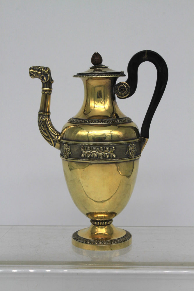 Servizio da the e caffè in argento dorato - A gilt silver tea and coffee service - Image 4 of 12