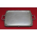 Vassoio in argento - A silver tray