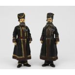 Due figure in bronzo - A pair of Russian bronze figure