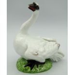 Manifattura di Vienna A Viennese porcelain swan