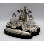 Calamaio in argento - A silver inkstand