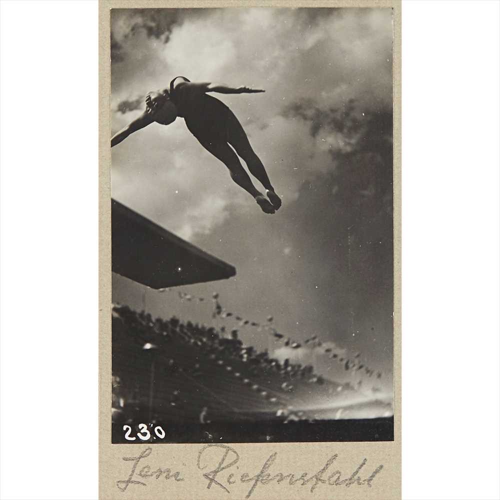 § Leni Riefenstahl (German 1902-2003) Olympia, 1938 - Diving Silver gelatin print of still image