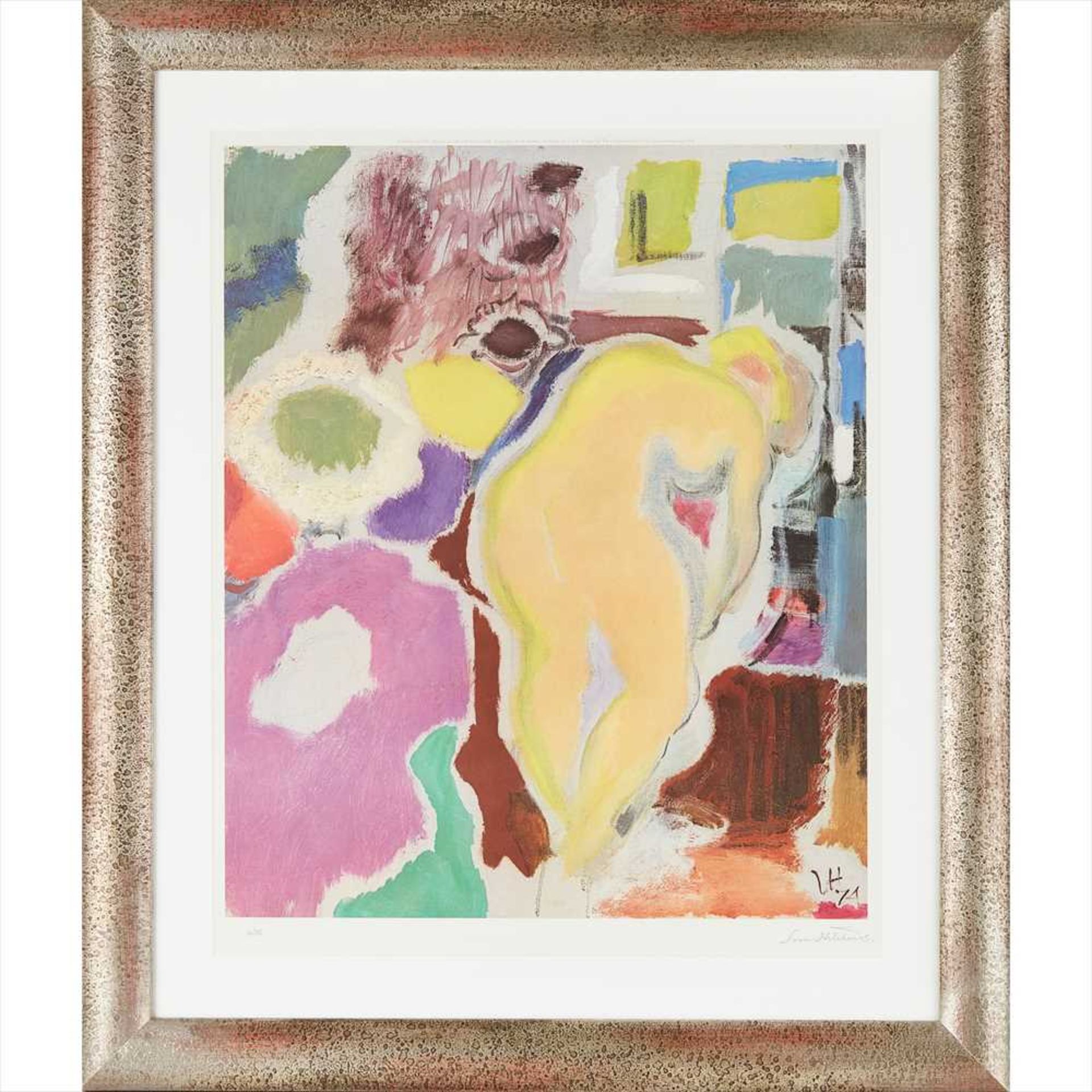 § Ivon Hitchens (British 1893-1979) Early Morning Off-set lithograph, 14/375, signed and numbered in - Image 2 of 2