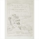 § John Bellany C.B.E., R.A (Scottish 1942-2013) Homage to Tony Underhill Etching, 10/50, signed,