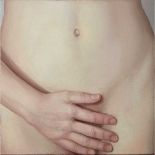 § Alison Watt O.B.E., F.R.S.E., R.S.A. (Scottish B.1965) Body Parts: Self-Portrait Oil on canvas (