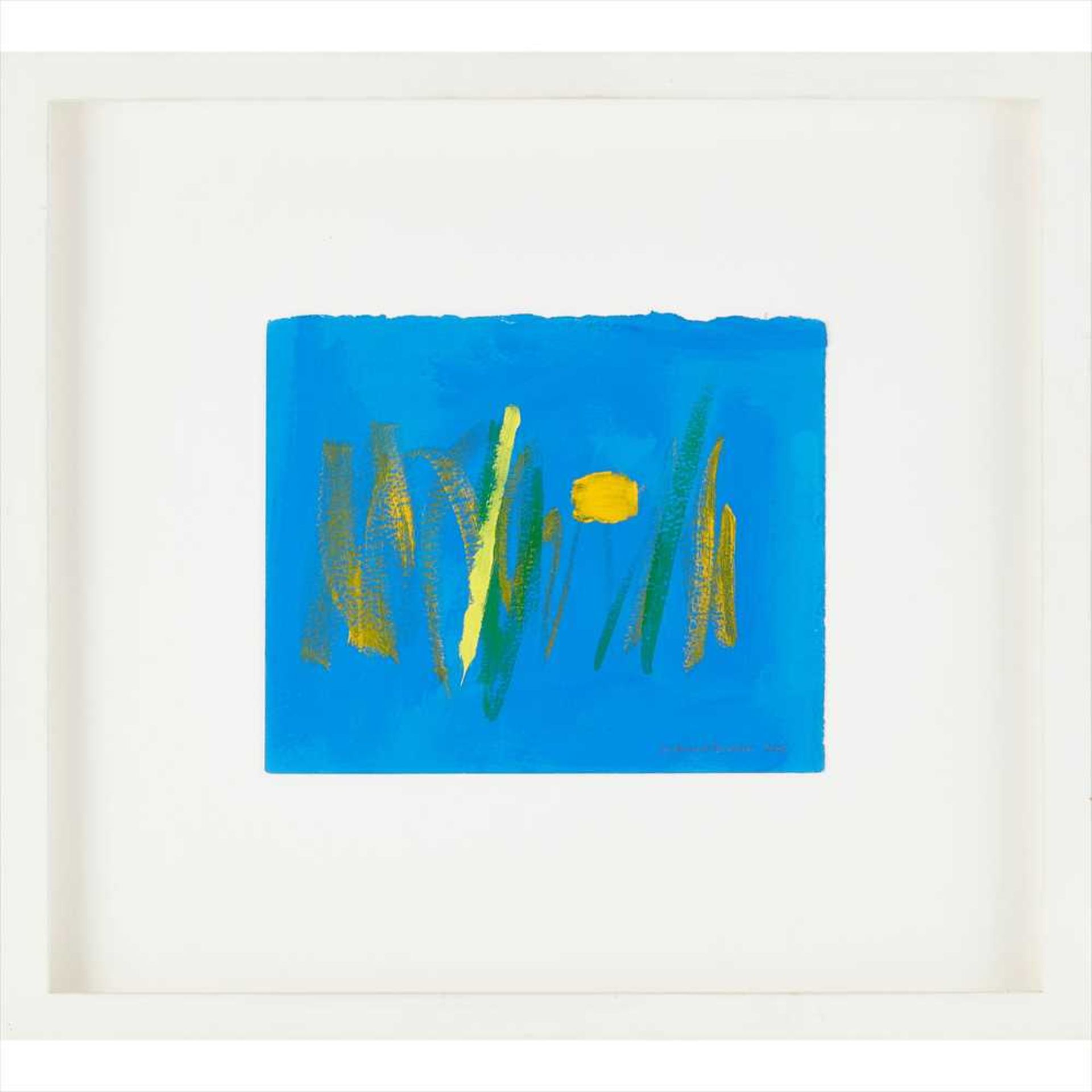 § Wilhelmina Barns-Graham C.B.E. (Scottish 1912-2004) Wind Dance No.2 Signed and dated 2003, acrylic - Image 2 of 2