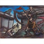 § Peter Howson O.B.E. (Scottish B.1958) HOPE AND GLORY - 2005 Signed, inscribed with title to