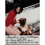 § Tracey Emin (British B.1963) Love is a strange thing - 2000 Off-set lithograph, 209/250, signed