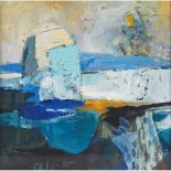 § Kirsty Wither (Scottish B.1968) Macmillan Place Signed and dated '95, oil on board (Dimensions: