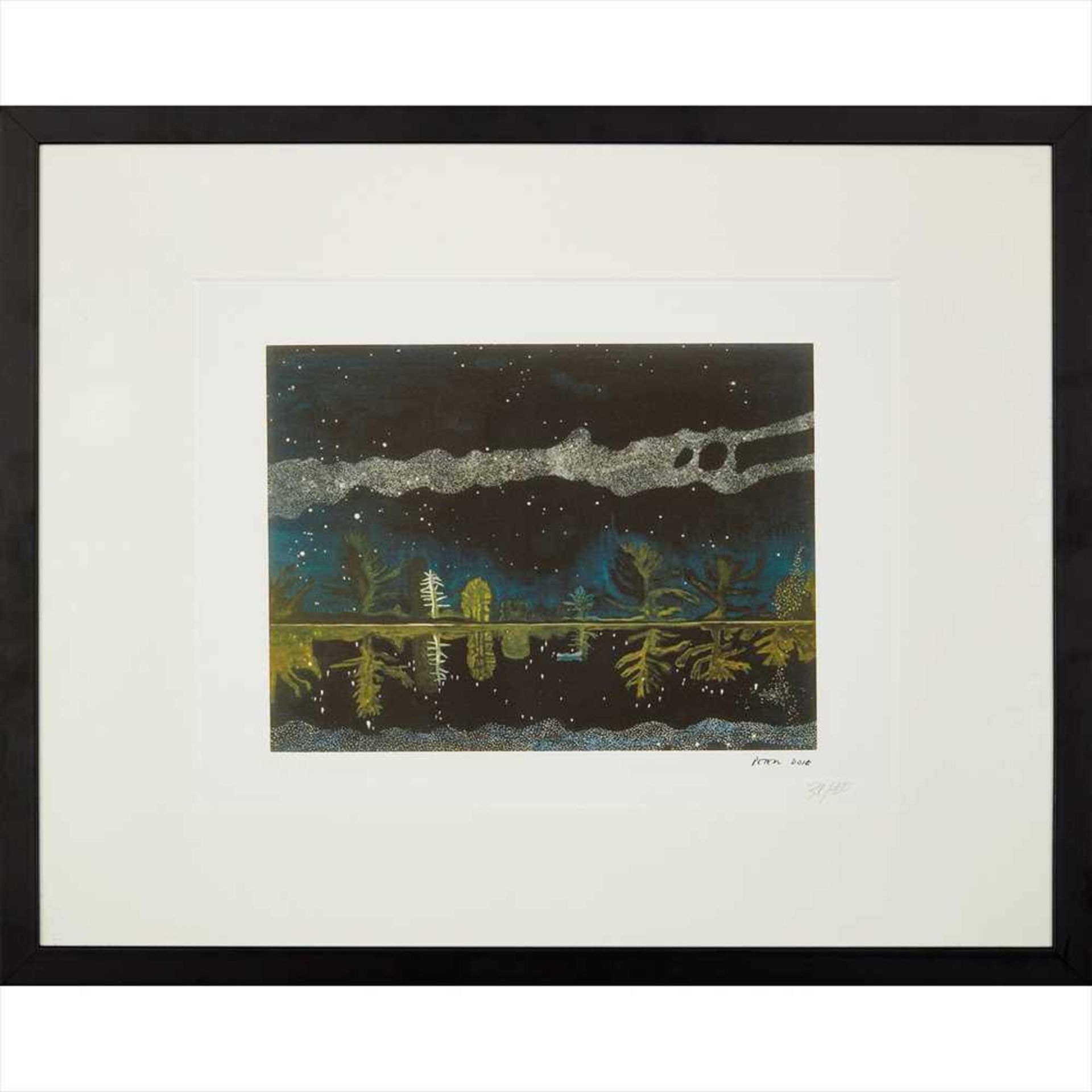 § Peter Doig (Scottish B.1959) Milky Way Digital print, signed in print, numbered 31/100 in pencil - Image 2 of 2