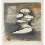 § Henry Moore O.M., C.H (British 1898-1986) MOTHER AND CHILD XVII, FROM MOTHER AND CHILD Etching and